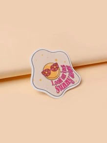 morgsc2art 1入組微笑圖案筆記本貼紙