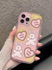 Funda para móvil con patrón de conejo - Multicolor - Ver 1