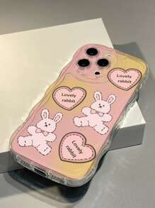 Funda para móvil con patrón de conejo - Multicolor - Ver 2