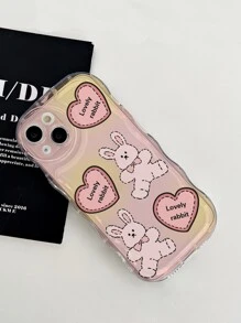 Funda para móvil con patrón de conejo - Multicolor - Ver 4