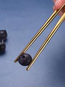 1set Stainless Steel Cutlery With Box - Red - View 3