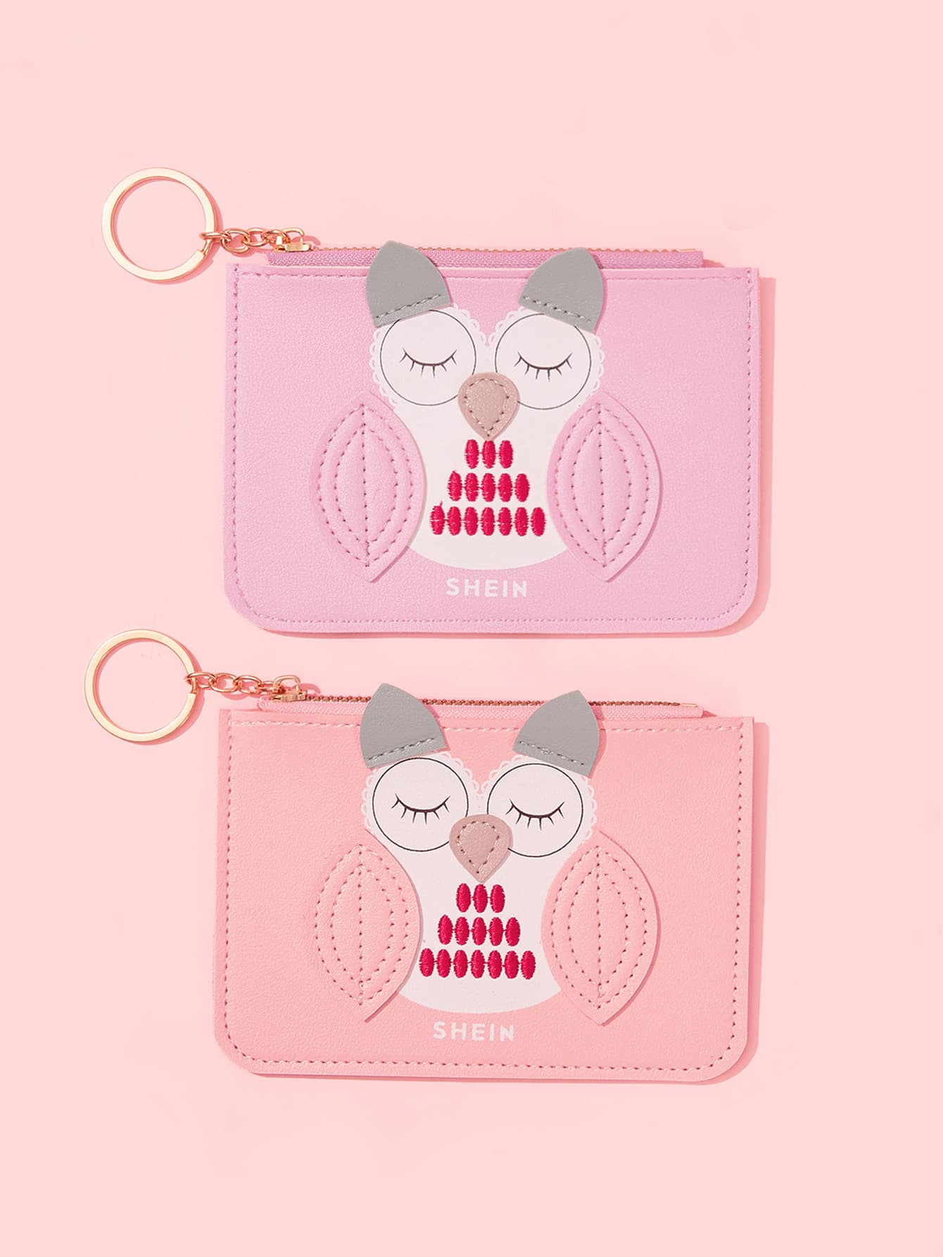 SHEIN Random 1pc Cartoon Pattern Card Holder
