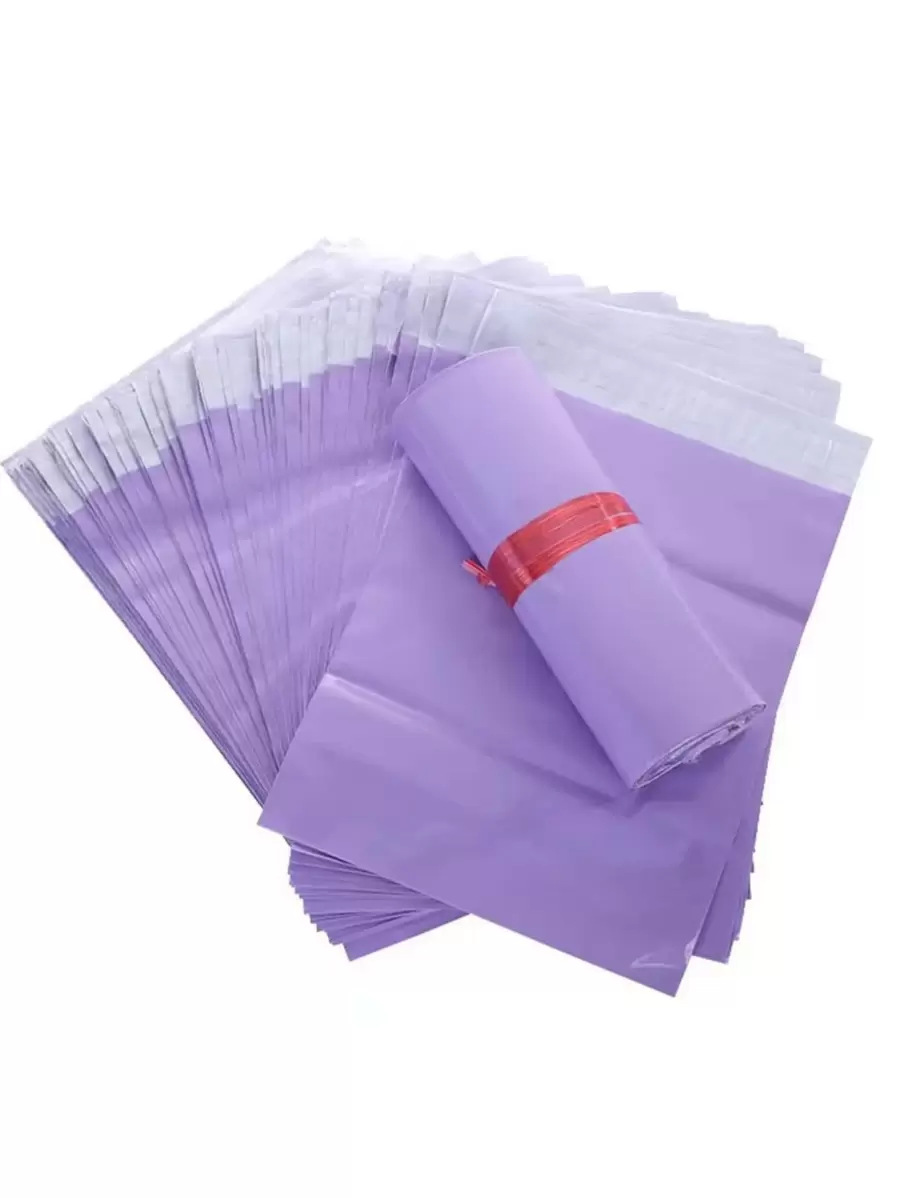 5pcs Plain Bubble Mailer - Mauve Purple - View 1