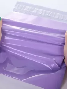 5pcs Plain Bubble Mailer - Mauve Purple - View 3
