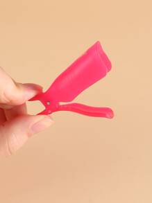 10 cái Tẩy sơn móng tay Clip Nhựa Có thể tái sử dụng Ngón tay Móng tay Clip Đối với Loại bỏ Acrylic Nghệ thuật làm Móng Gel Đánh bóng Ngâm Mũ lưỡi trai Kẹp UV Gel Đánh bóng Loại bỏ Bọc Công cụ - Màu Hồng Tươi - Xem 5