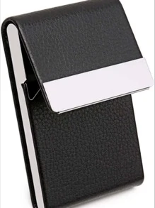 1pc Solid Color Card Holder - Multicolor - View 3