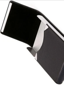 1pc Solid Color Card Holder - Multicolor - View 4