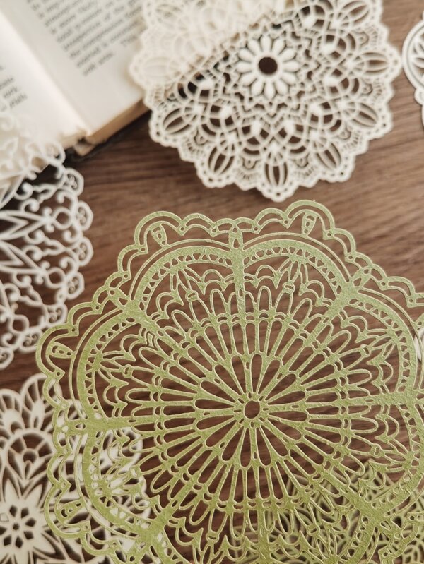 10pcs Mixed Pattern Decorative Craft Paper SHEIN USA
