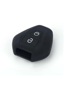 1pc Silicone Car Key Case Compatible With Suzuki - Black - View 5