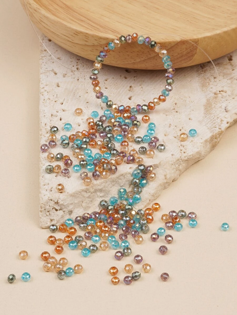 200pcs Bead DIY Jewelry Accessory - Multicolor - View 1