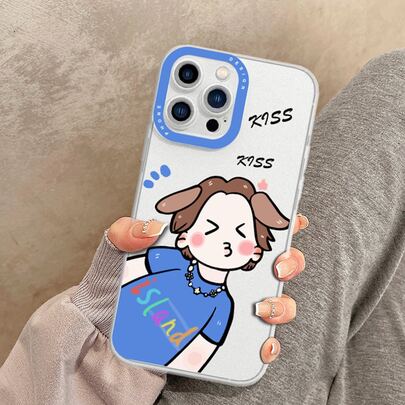 Cartoon Figure Graphic Phone Case