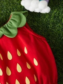 SHEIN Baby Strawberry Design  Set - Multicolor - View 3