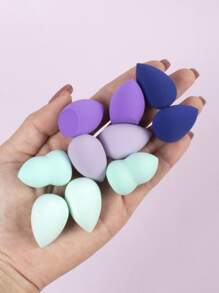 10 Pcs Mini Makeup Sponge Set, Multi-Colored Makeup Sponges,Foundation Blending Beauty Sponge, Flawless For Liquid, Cream, And Powder, Multi-Colored Makeup Sponges,Latex-Free Dry & Wet Use Foundation Cosmetic Makeup Puff For Powder Cream ,Suitable For All Skin Types,Cheap,Stocking Stuffers,Makeup,Makeup Tools,Cheap Stuff,Gifts,Gifts For Women,Christmas Gifts