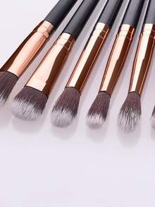 12pcs Eye Makeup Brush Set,Brush Set,Makeup Brush Kit,Make Up Brush Set,Make Up Set Complete,Makeup Brush Set,Complete Makeup Kit,Brush Kit,Brushes Makeup Set,Makeup Gift Set,Set - Black - View 5