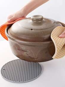 1 pieza Almohadilla de aislamiento con textura de panal al azar - Multicolor - Ver 6