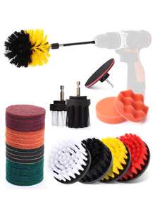 27pcs Cleaning Brush Head - Multicolor - View 2