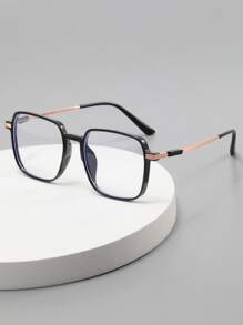 Kính Gọng Vuông - màu đen - Xem 1