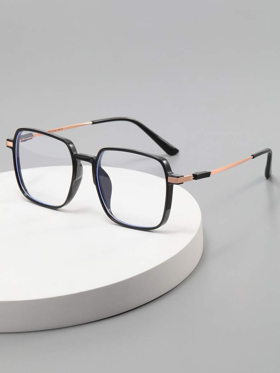 Kính Gọng Vuông - màu đen - Xem 1