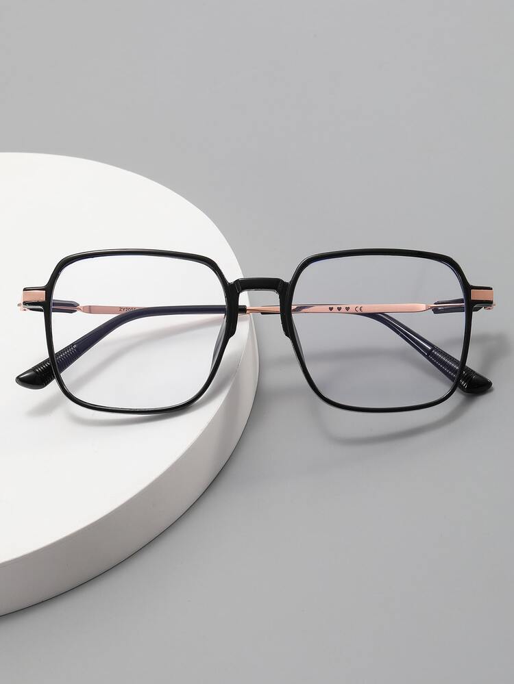 Kính Gọng Vuông - màu đen - Xem 2