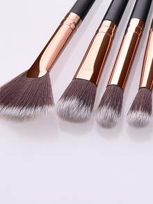 12pcs Makeup Brush Set,Brush Set,Makeup Brush Kit,Make Up Brush Set,Make Up Set Complete,Makeup Brush Set,Complete Makeup Kit,Brush Kit,Brushes Makeup Set,Makeup Gift Set,Set - Black - View 5