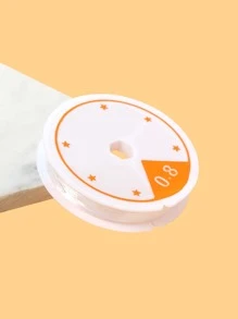 1卷0.8毫米彈性綫 - 無色 - 查看 2