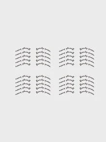 4sheets Eyeliner Tattoo Sticker - Multicolor - View 2
