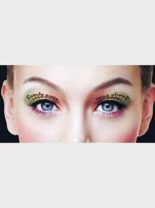 4sheets Eyeliner Tattoo Sticker - Multicolor - View 4