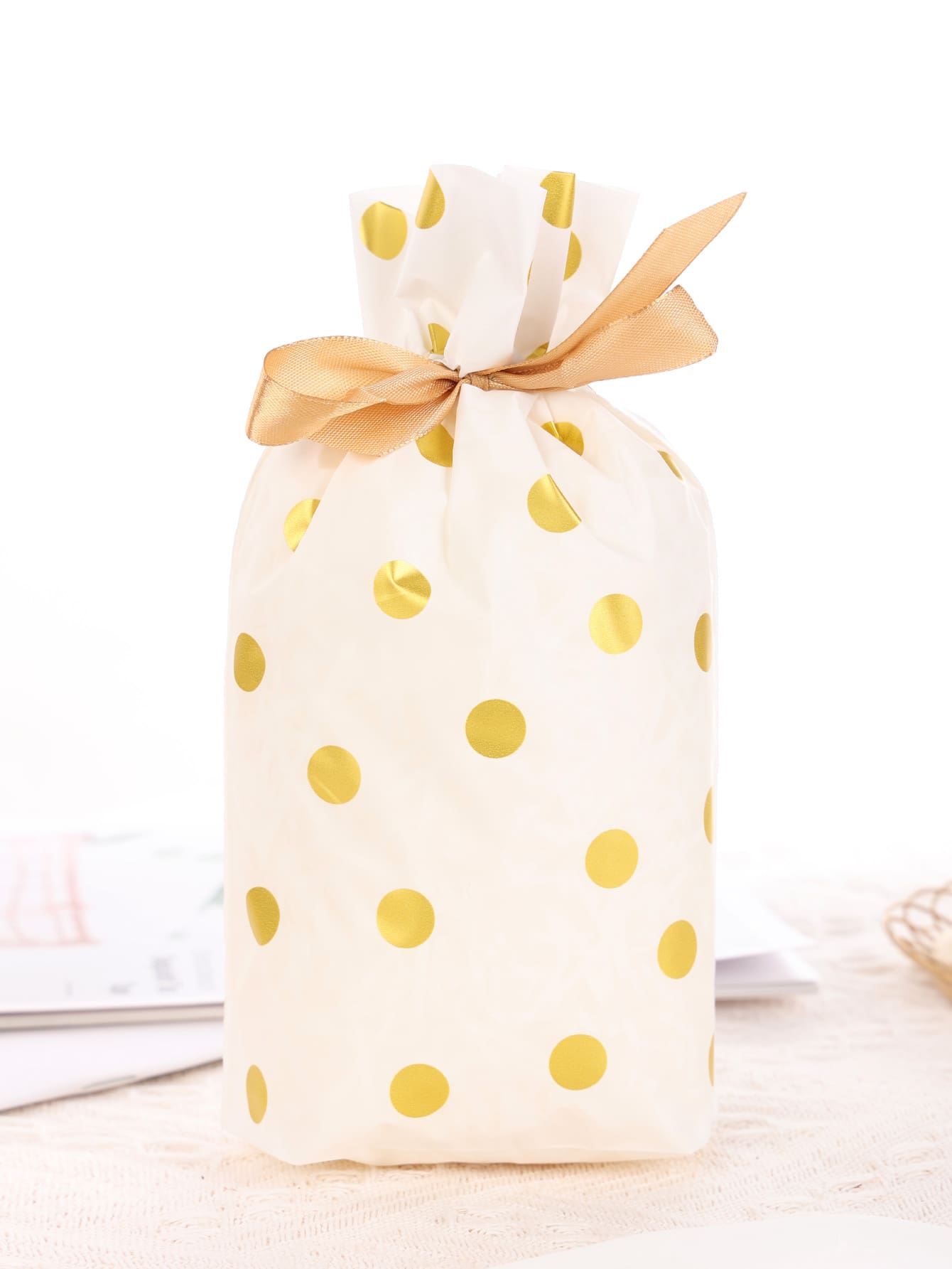 5pcs Polka Dot Pattern Gift Bag - Multicolor - View 1