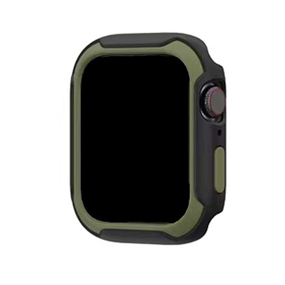 1pc Colorblock Case Compatible With Apple Watch