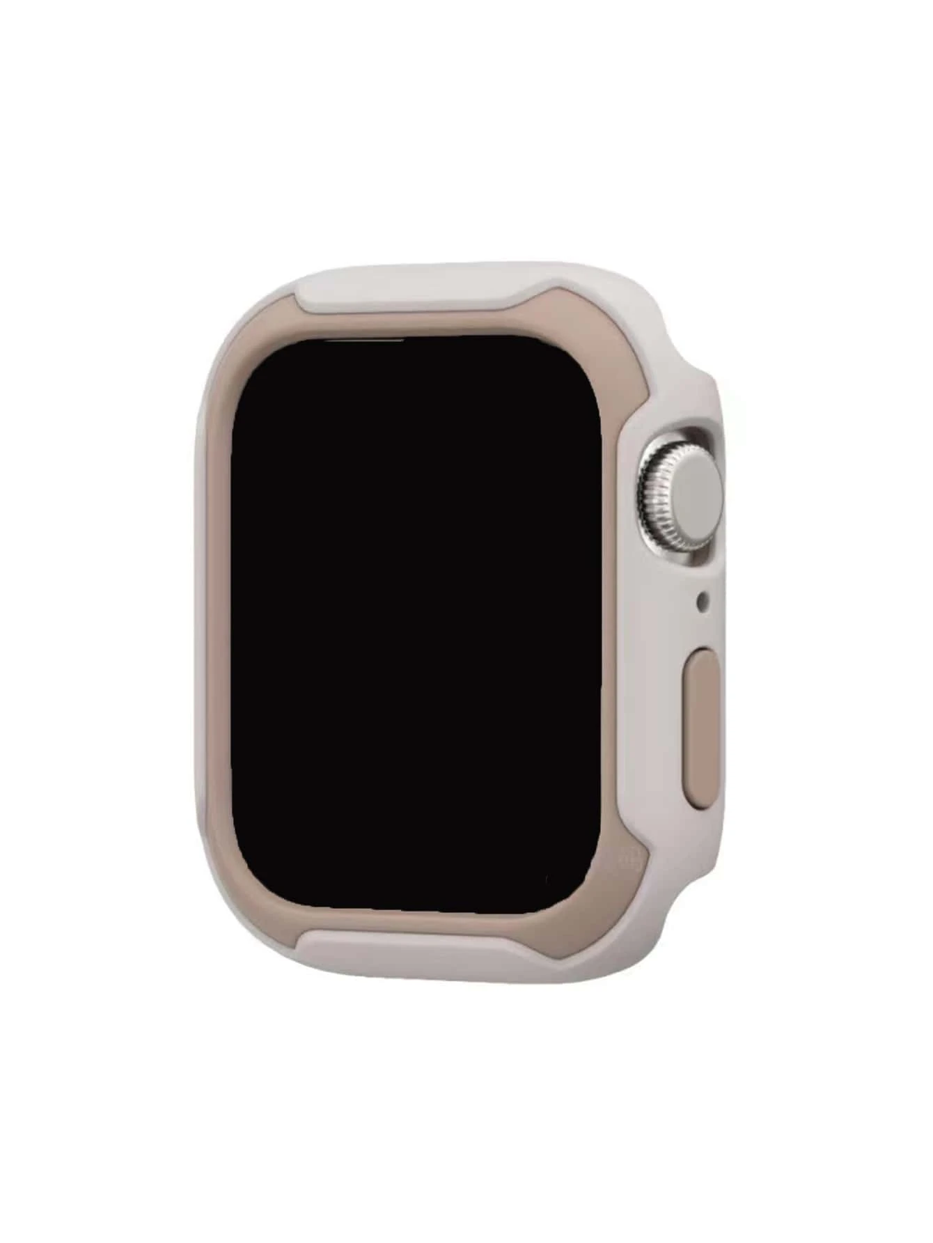 1pc Two Tone Case Compatible With Apple Watch - Multicolor - View 1