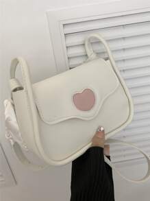 Túi Crossbody Nữ - Màu be - Xem 4