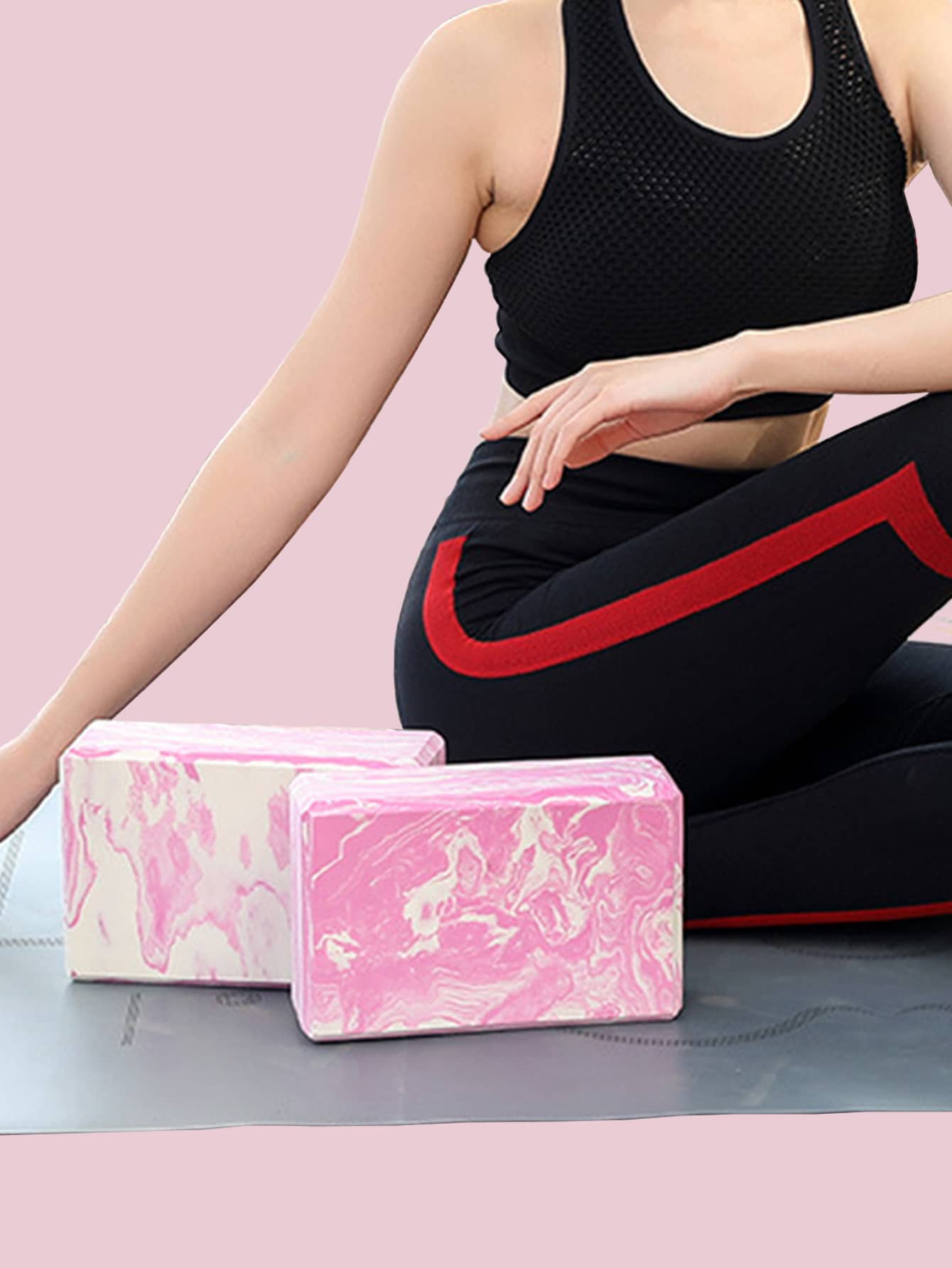 1 mảnh khối yoga khối màu - Nhiều màu - Xem 1