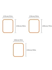 1pc Print Throw Blanket, TO MY SON Flannel Blanket, Soft & Warm Bedding - Multicolor - View 5