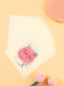 10pcs Love Printed Packaging Bags - Multicolor - View 1