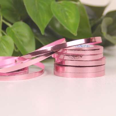 Conjunto de 10 piezas, cinta brillante de 10m de largo para decoraciones con globos, suministros para bodas