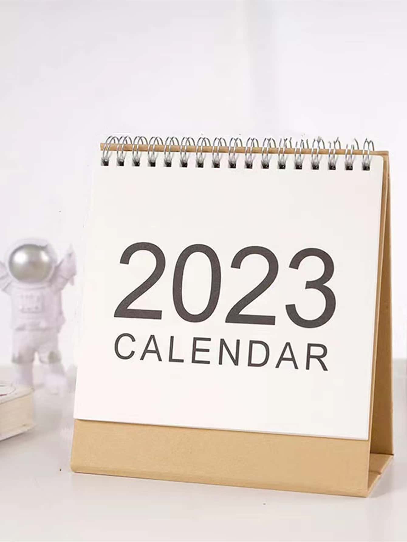 1 đồ họa chữ cái Lịch để bàn 2023 - Nhiều màu - Xem 1