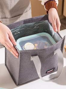 1 pieza Bolsa térmica portátil - Gris - Ver 4