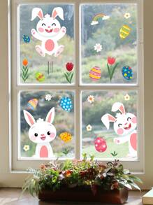 1 phim hoạt hình thỏ Phục sinh in phim trang trí - Nhiều màu - Xem 4