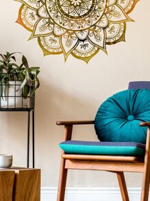 Mandala Print Wall Sticker - Multicolor - View 8