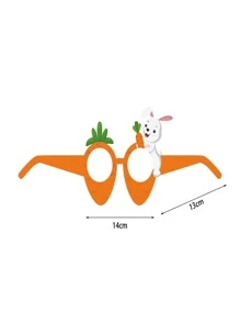 6pcs Easter Party Eyeglasses - Multicolor - View 3