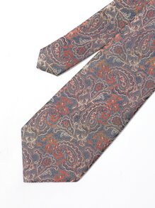 Men Paisley Pattern Tie - Multicolor - View 6