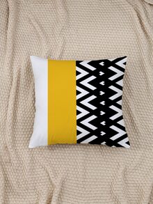 1入組幾何圖案靠墊套不附帶墊芯 - 彩色 - 查看 6