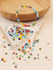 200pcs 2mm DIY Glass Bead - Multicolor - View 1