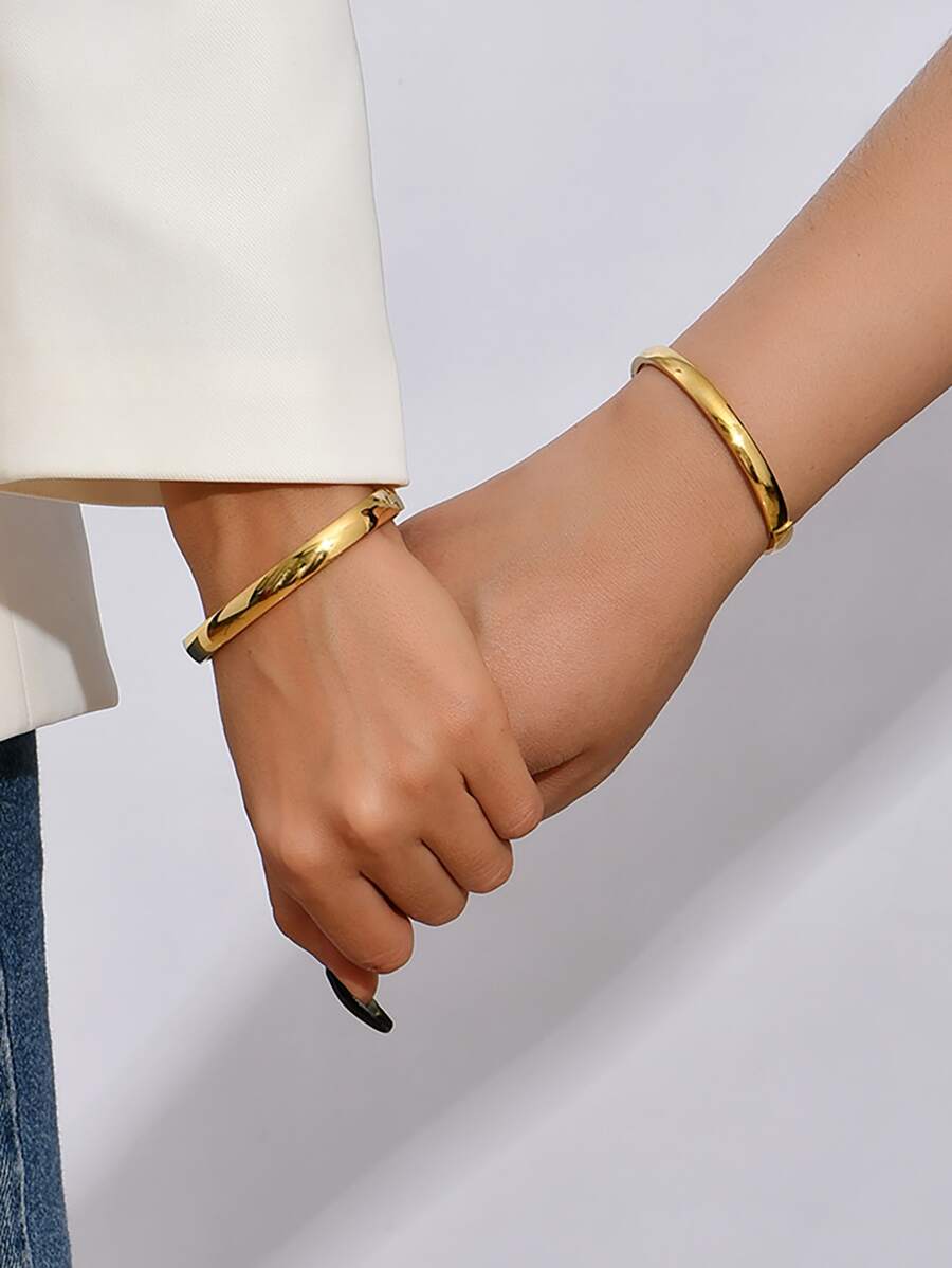 2 Stücke Minimalistischer Armreif