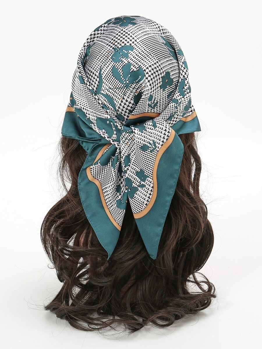 Khăn rằn in hoa - Nhiều màu - Xem 1