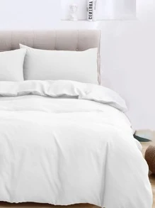 Bộ vỏ chăn cứng không có chất độn - Màu be - Xem 3