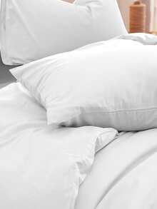 Bộ vỏ chăn cứng không có chất độn - Màu be - Xem 4