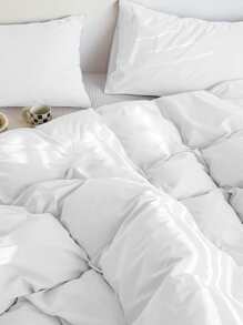 Bộ vỏ chăn cứng không có chất độn - Màu be - Xem 5