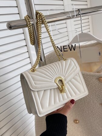 迷你衍縫翻蓋方包