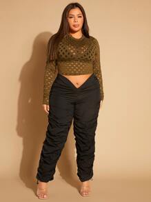 SHEIN SXY Fallschirmhose mit Rüschen